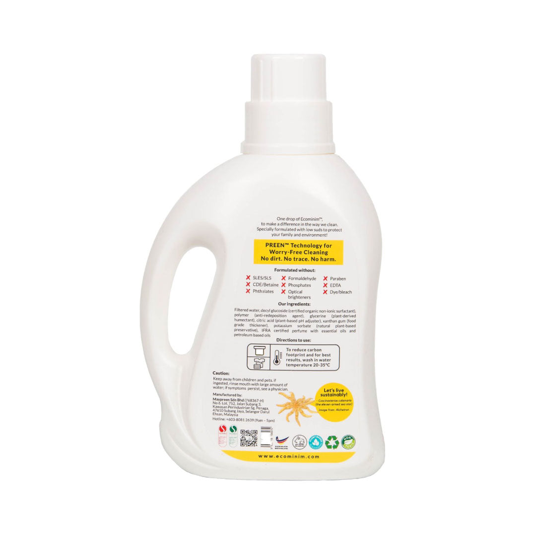 Ecominim Concentrated Liquid Detergent Ever Gentle