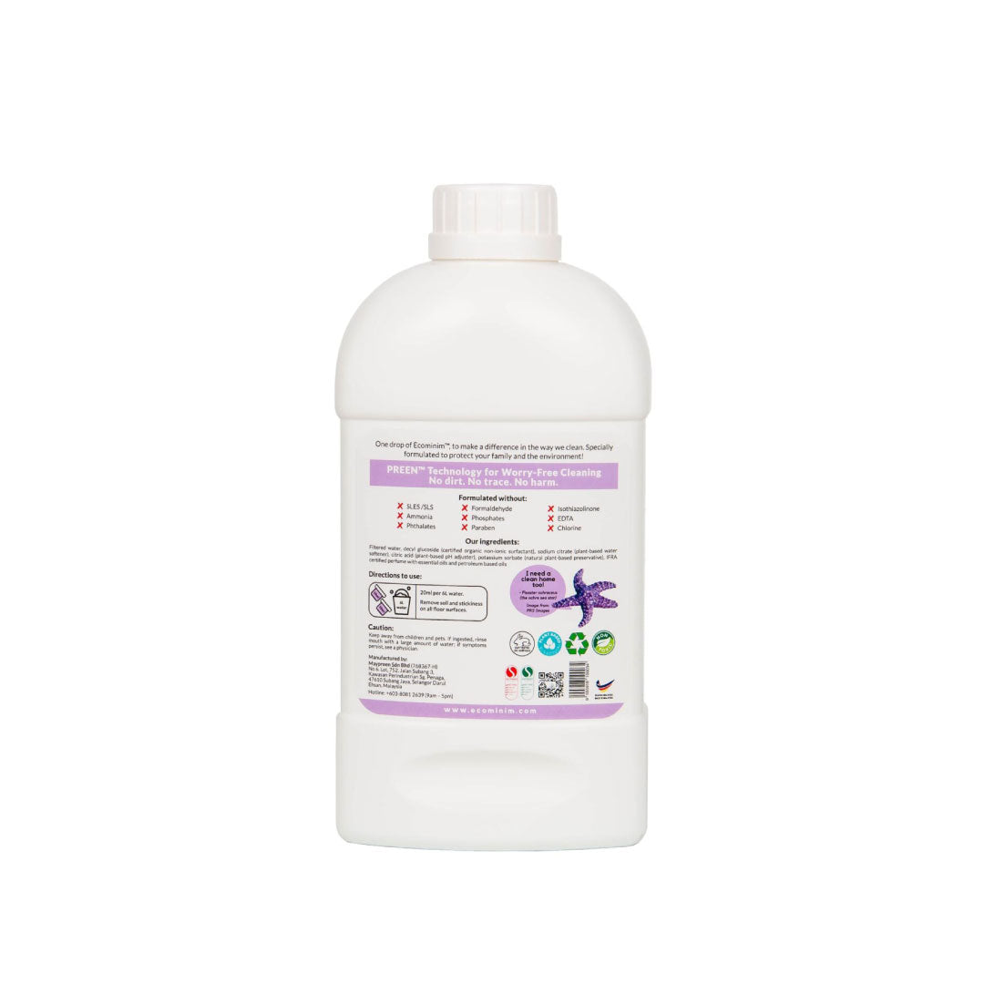 Ecominim Concentrated Floor Cleaner Oceanic Breeze