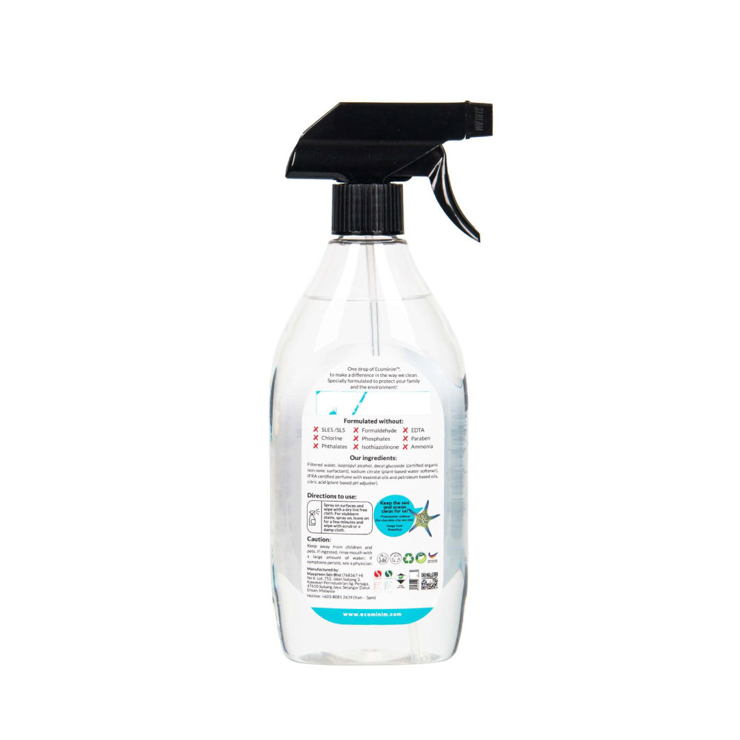 Ecominim Concentrated Glass & Multisurface Cleaner Skye Fresh