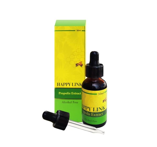 Happy Link Propolis Extract - Alcohol Free