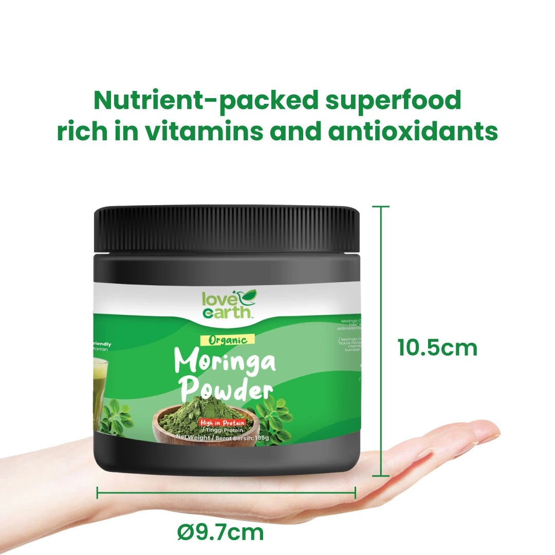 Love Earth Organic Moringa Powder