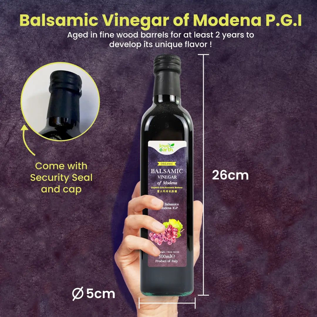Love Earth Organic Balsamic Vinegar