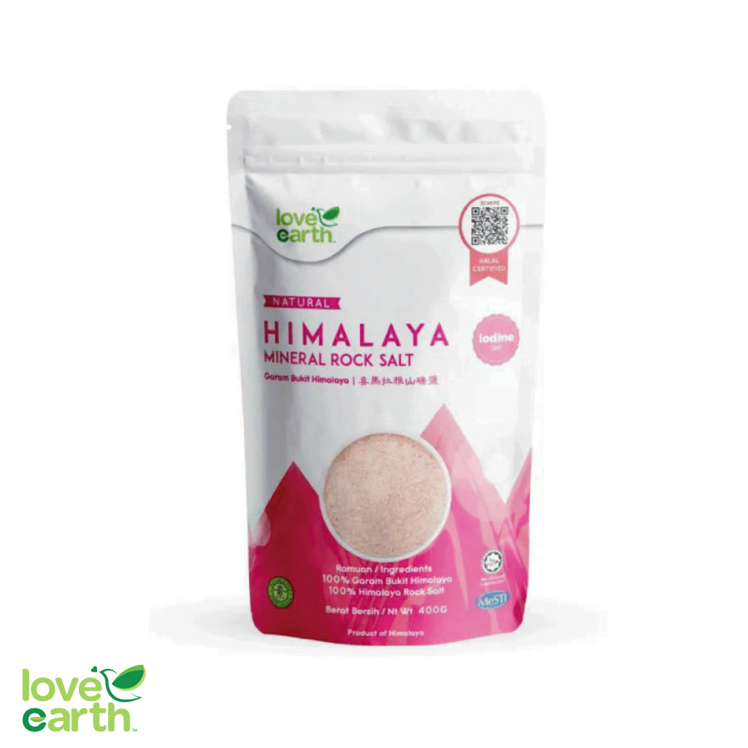 Love Earth Himalaya Mineral Rock Salt