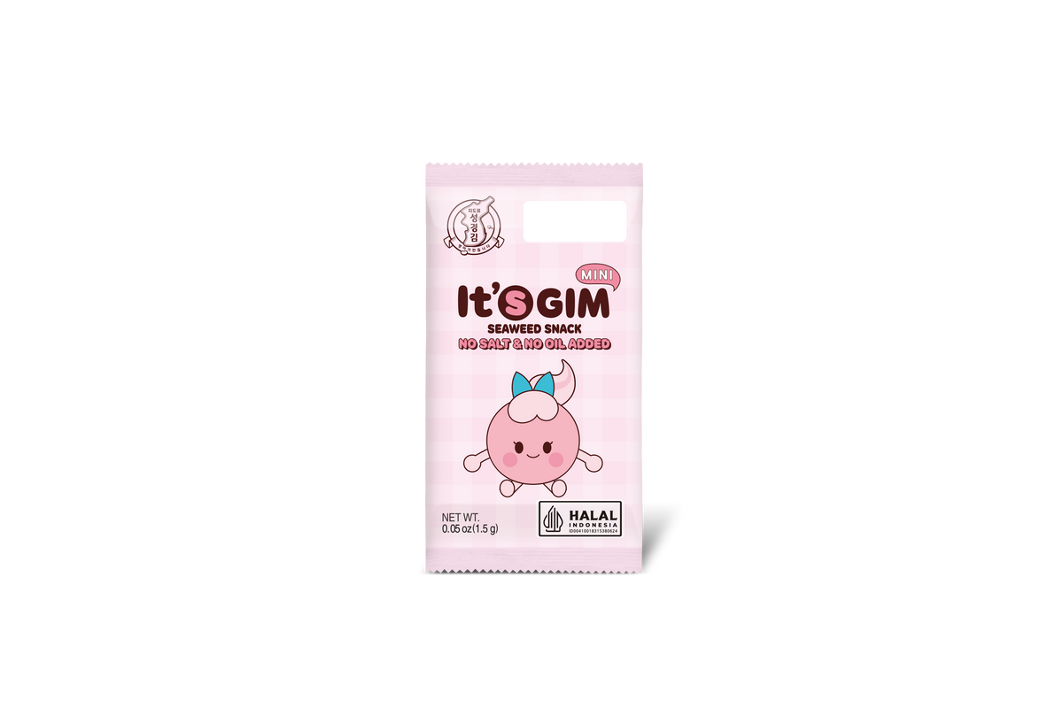 It's GIM mini Seaweed Snack - Pure