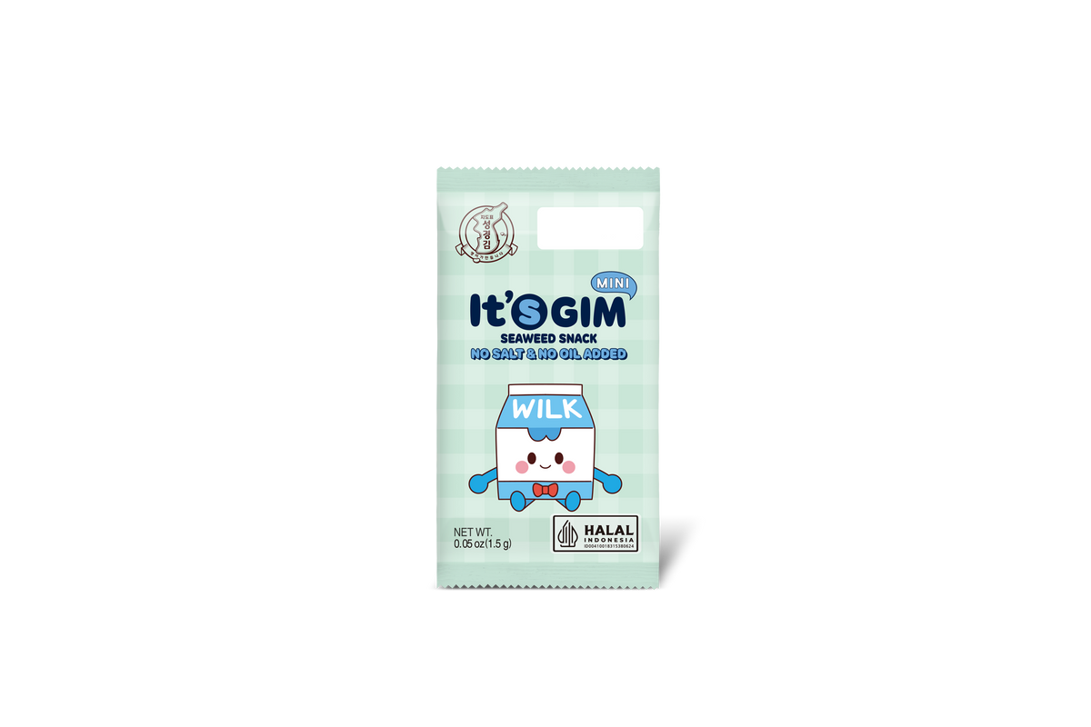 It's GIM mini Seaweed Snack - Pure