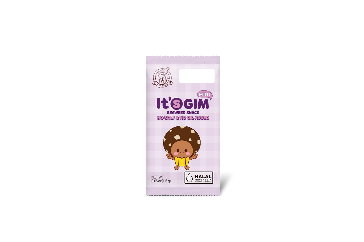 It's GIM mini Seaweed Snack - Pure