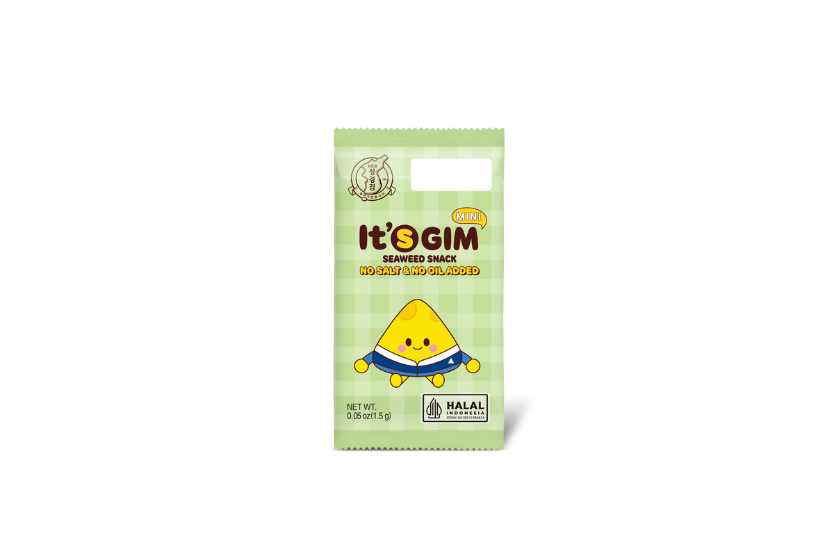 It's GIM mini Seaweed Snack - Pure