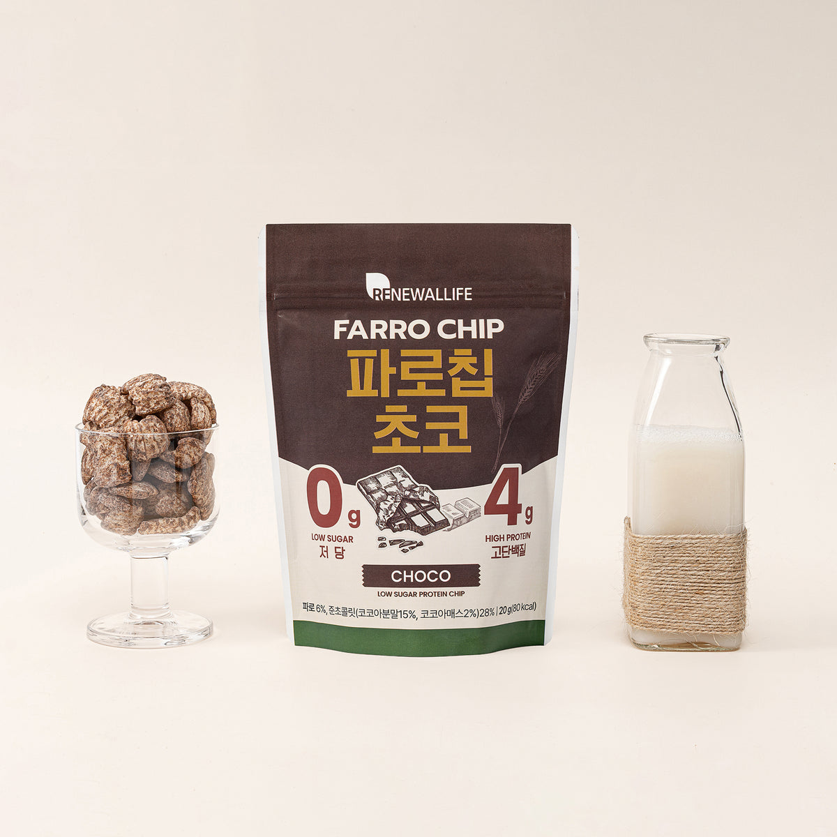 Renewallife Farro Chip – Choco