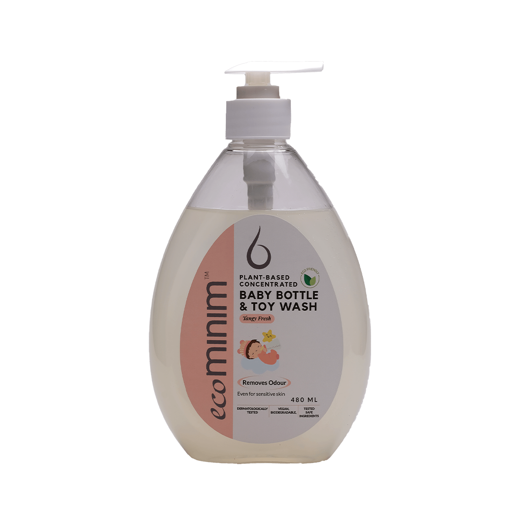 Ecominim Plant-Based Concentrated Baby Bottle & Toy Wash Tangy Fresh